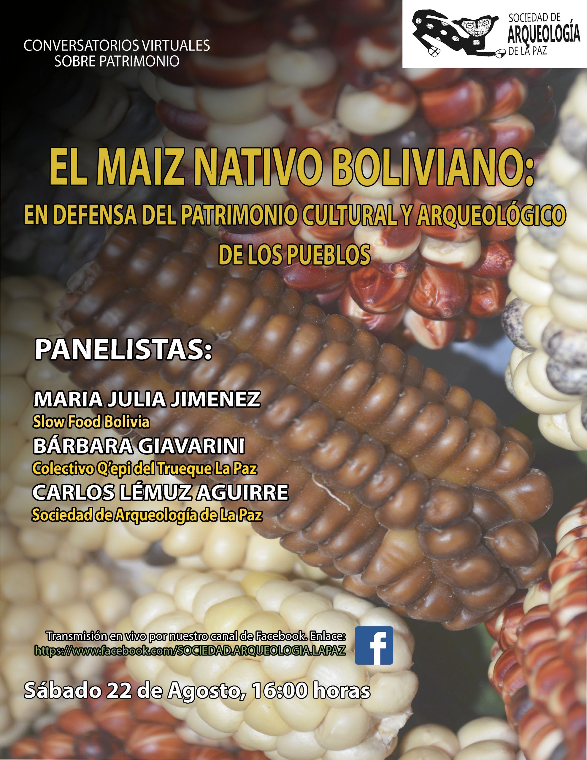 Conversatorio sobre el maíz prehispánico - SALP